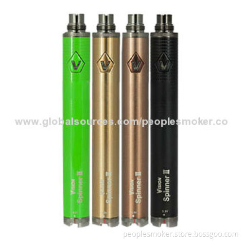 Newest original vision e cigarette battery 1,600mAh vision spinner II, variable voltage